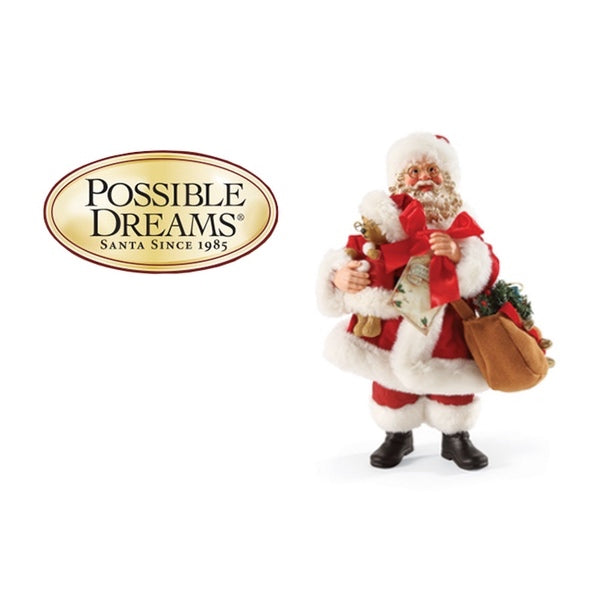 The Creation of Possible Dreams Clothtique Santas – Annual Ornaments