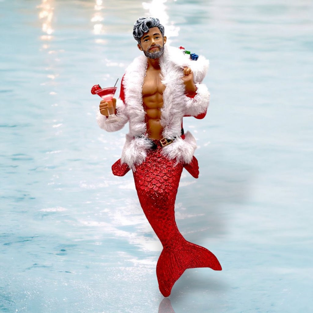 December Diamonds Merman Ornament - Hey Santa!