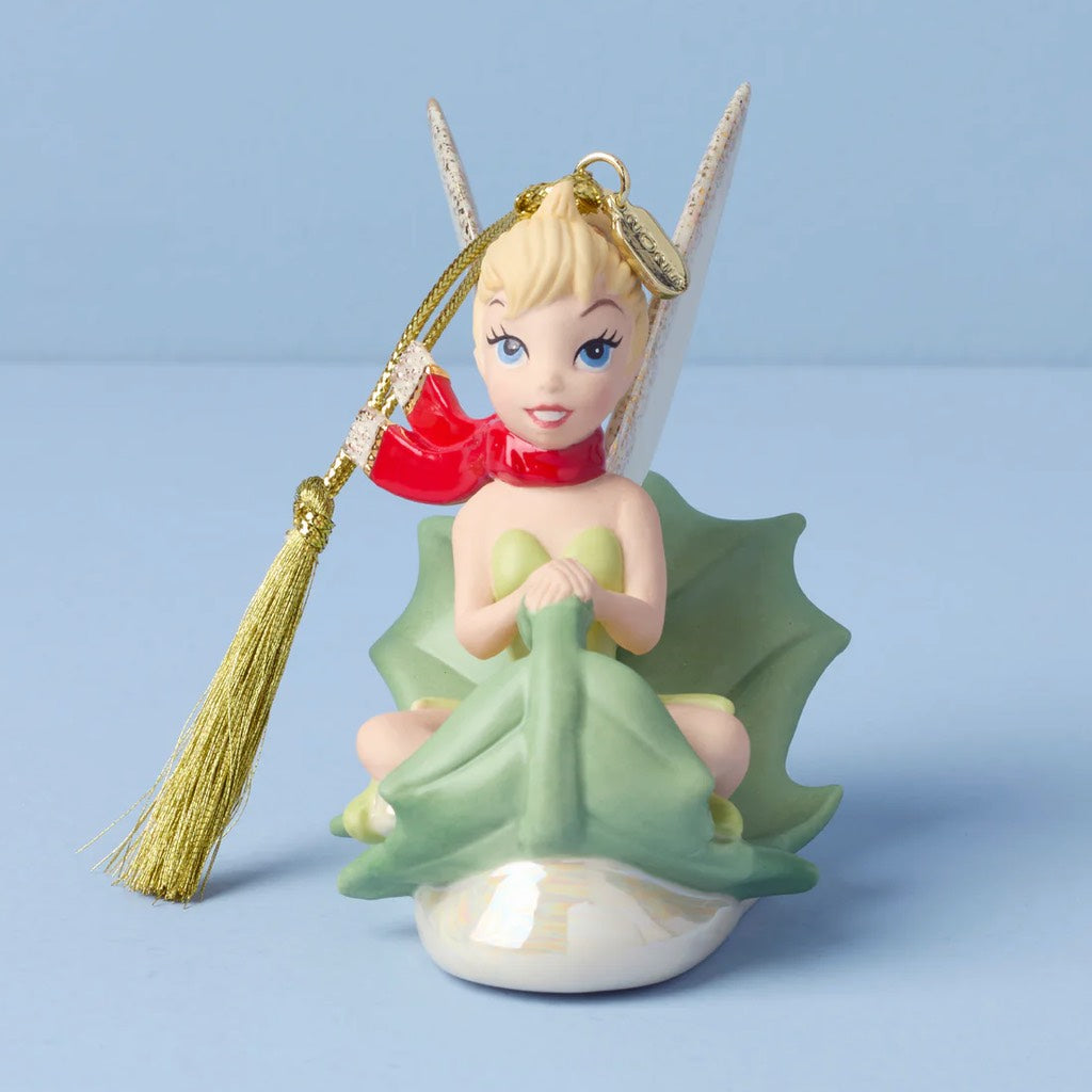 Lenox 2025 Disney Tinker Bell Sledding Ornament – Annual