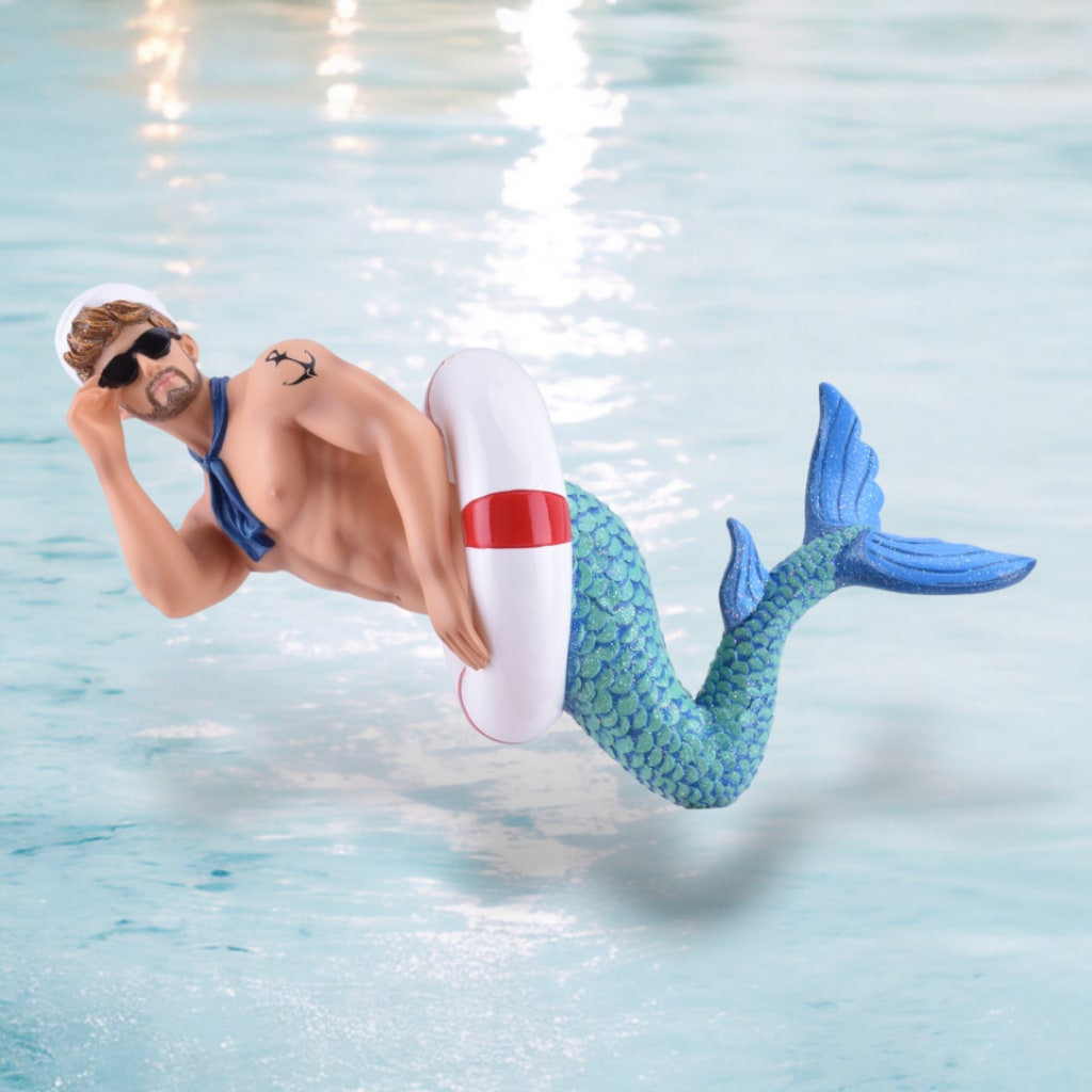December Diamonds Merman Ornament - Big Tube
