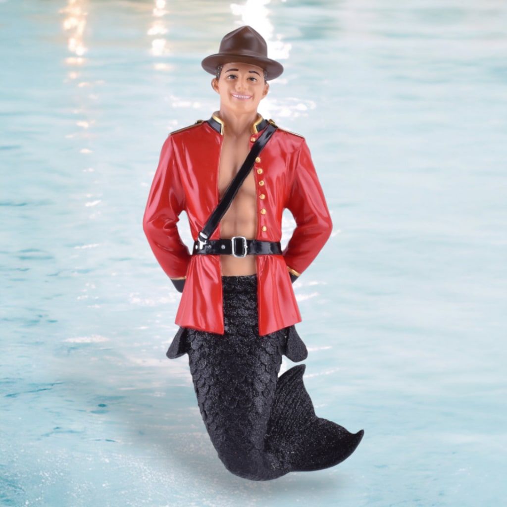 December Diamonds Merman Ornament - Mountie