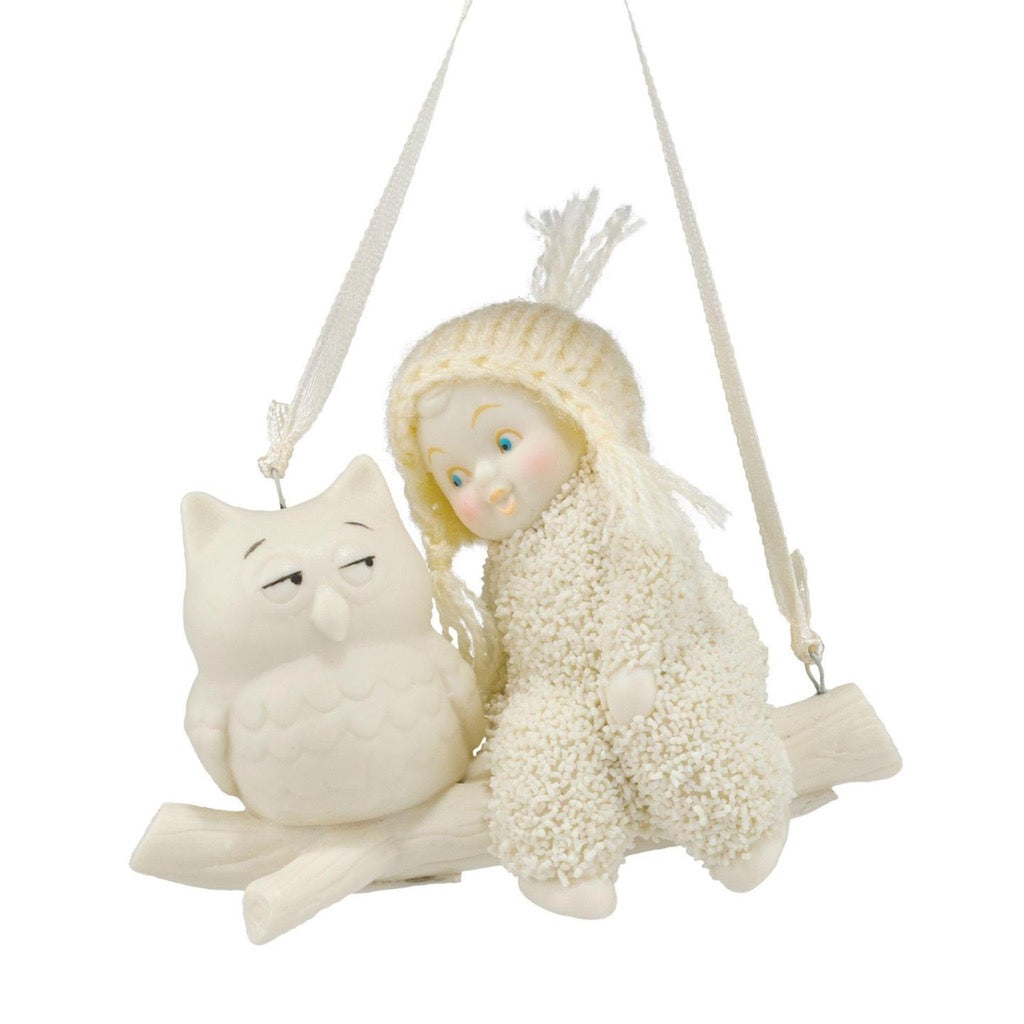 Snowbabies Wise Advice Ornament