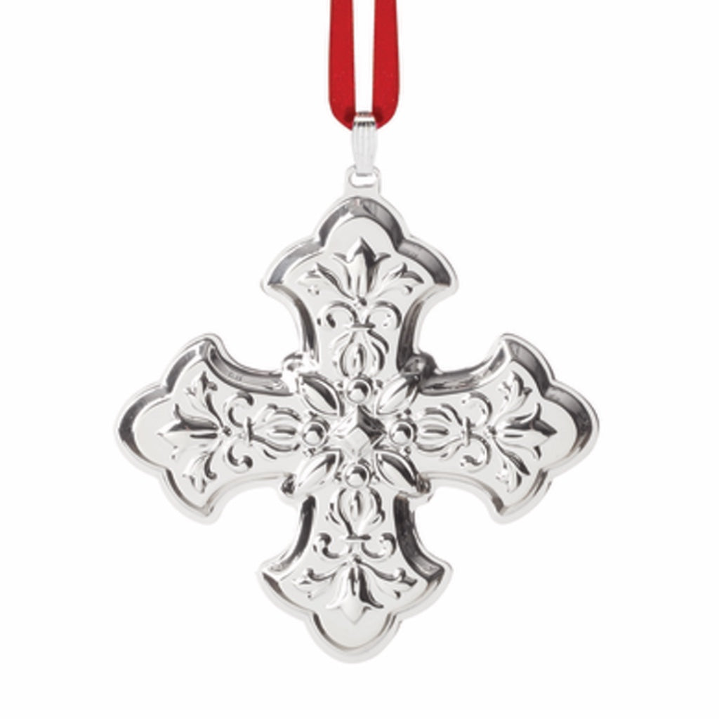 Reed & Barton 2025 55th Annual Christmas Cross Ornament