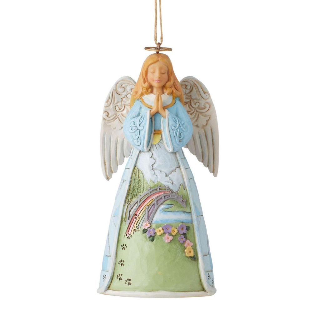 Jim Shore Rainbow Bridge Angel Ornament – Annual Ornaments