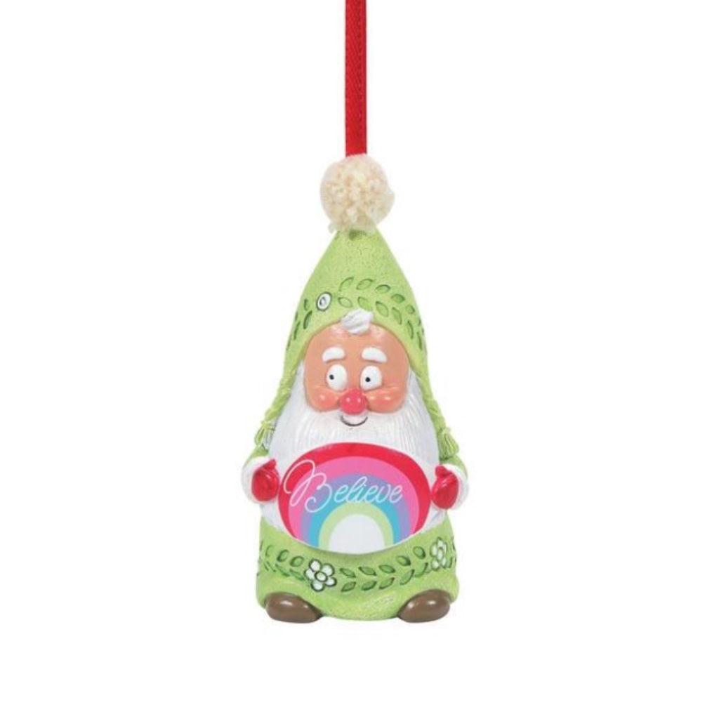 Snowpinions Believe SnowGnome Ornament