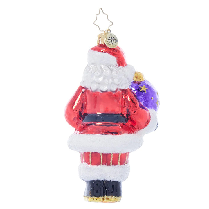 Christopher Radko Santa's 2024 Keepsake Christmas Ornament