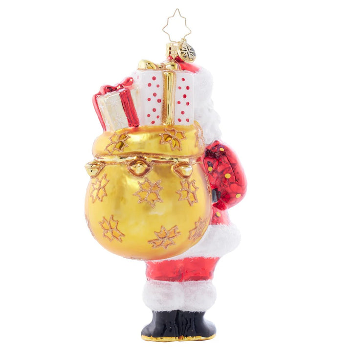 Christopher Radko Santa's Merry Delivery Christmas Ornament