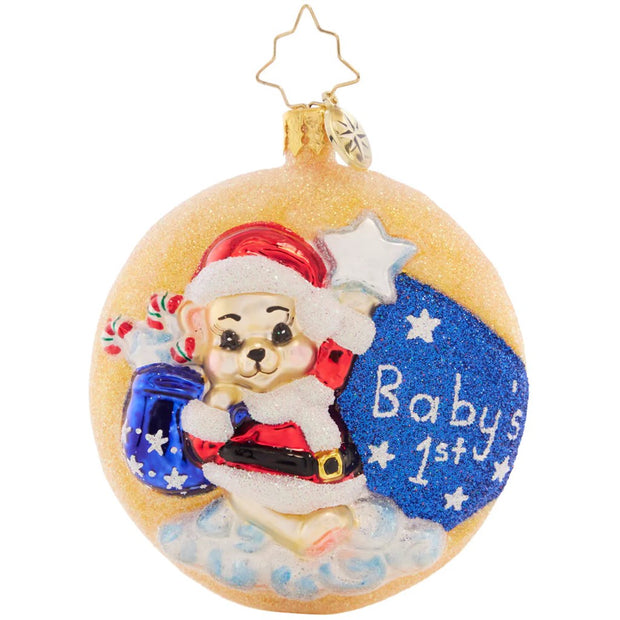 Christopher Radko Darling 1st 2023 Gem Christmas Ornament