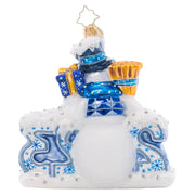 Christopher Radko Coolest Year Yet Snowman 2023 Christmas Ornament