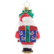 Christopher Radko Santa Surprise Christmas Ornament