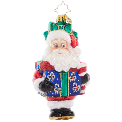 Christopher Radko Santa Surprise Christmas Ornament