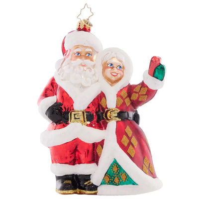 Christopher Radko North Pole Selfie Christmas Ornament