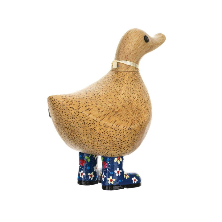 DCUK Floral Boots Ducky Figurine