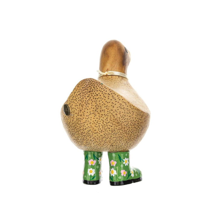 DCUK Floral Boots Ducky Figurine