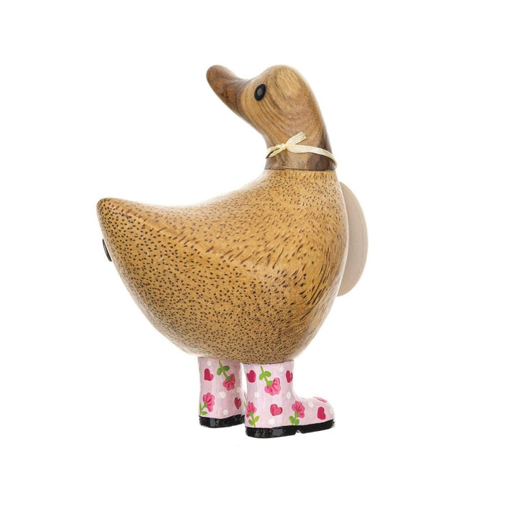 DCUK Floral Boots Ducky Figurine