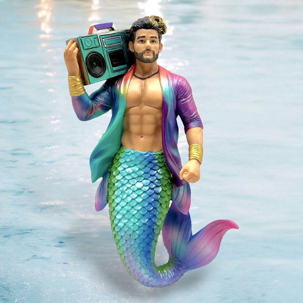 December Diamonds Merman Ornament - Big Booming Box
