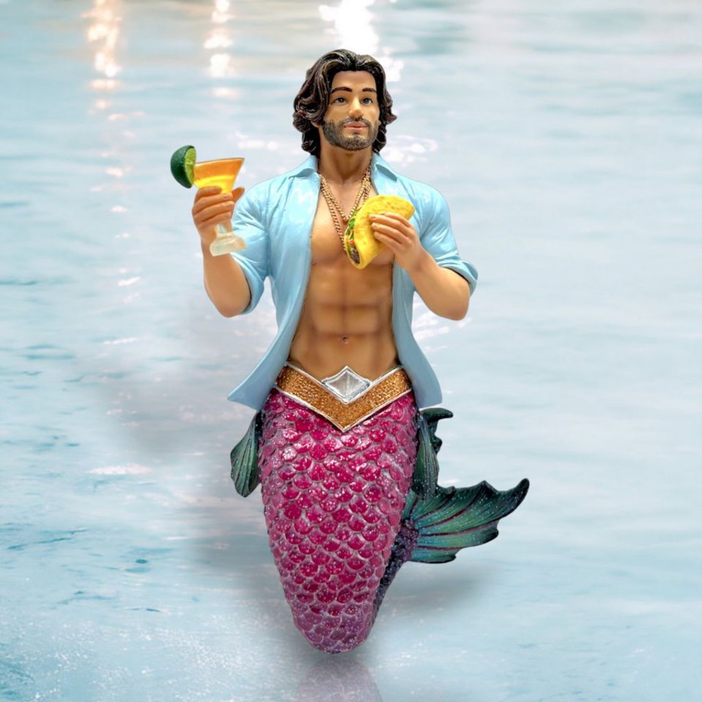 December Diamonds Merman Ornament - TacoQuila