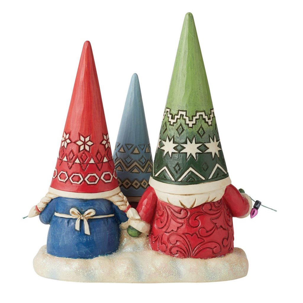 Jim Shore Christmas Gnome Family Figurine
