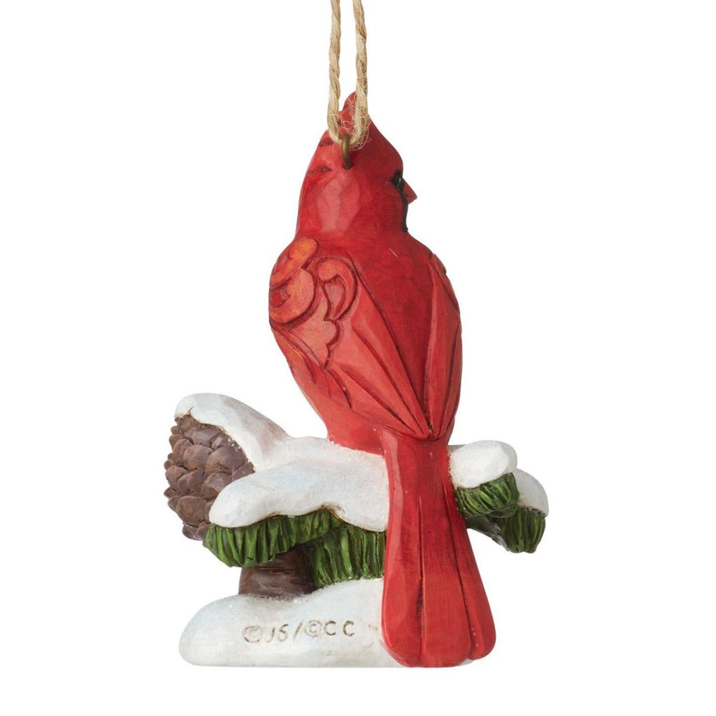 Jim Shore Caring Cardinals Winter Blessing Ornament