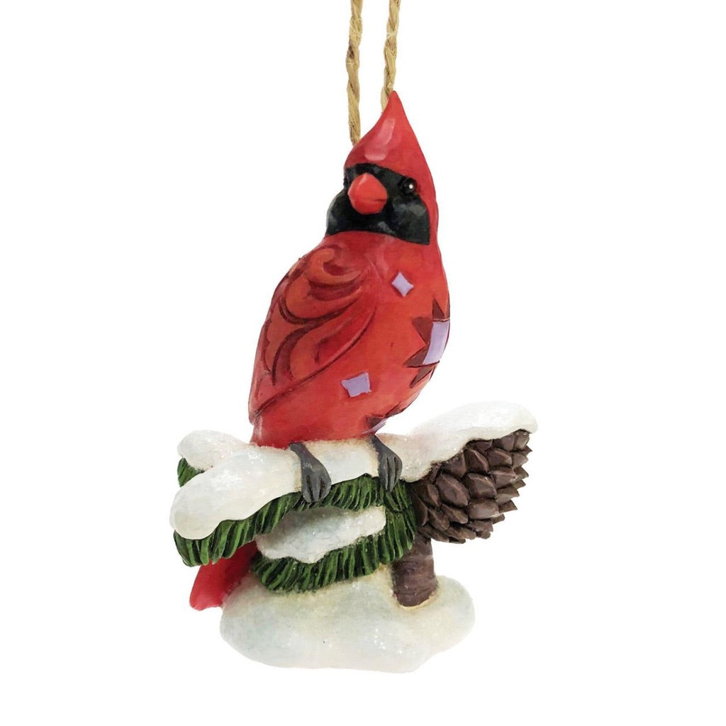 Jim Shore Caring Cardinals Winter Blessing Ornament