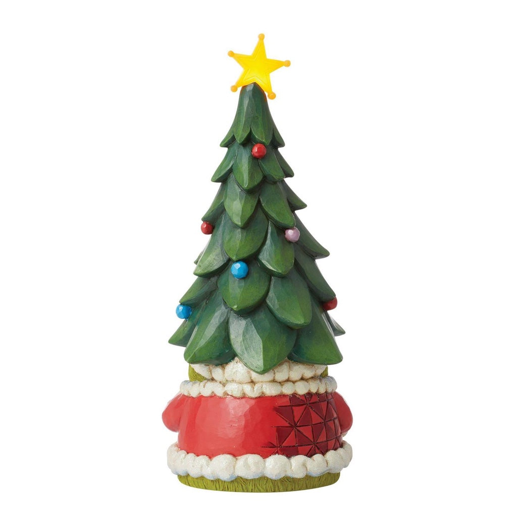 Jim Shore Grinch Gnome With Tree Hat Figurine