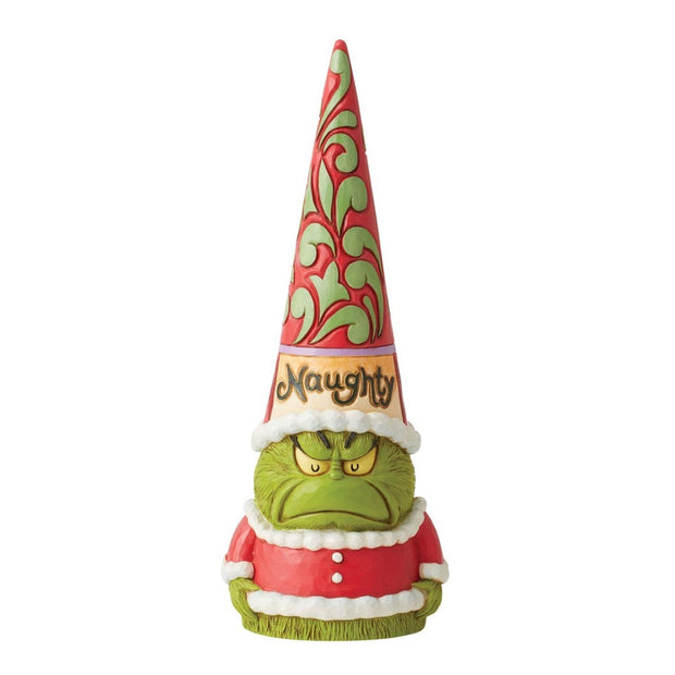 Jim Shore Grinch Naughty/Nice Gnome Figurine