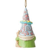 Jim Shore Coastal Gnome With Sandcastle Ornament