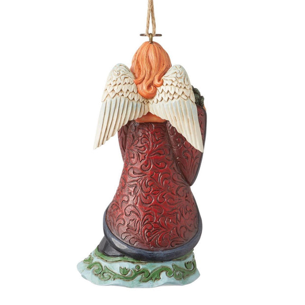 Jim Shore Holiday Manor Angel Ornament