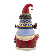 Jim Shore Gnome Rotating Sleigh Around Hat Figurine