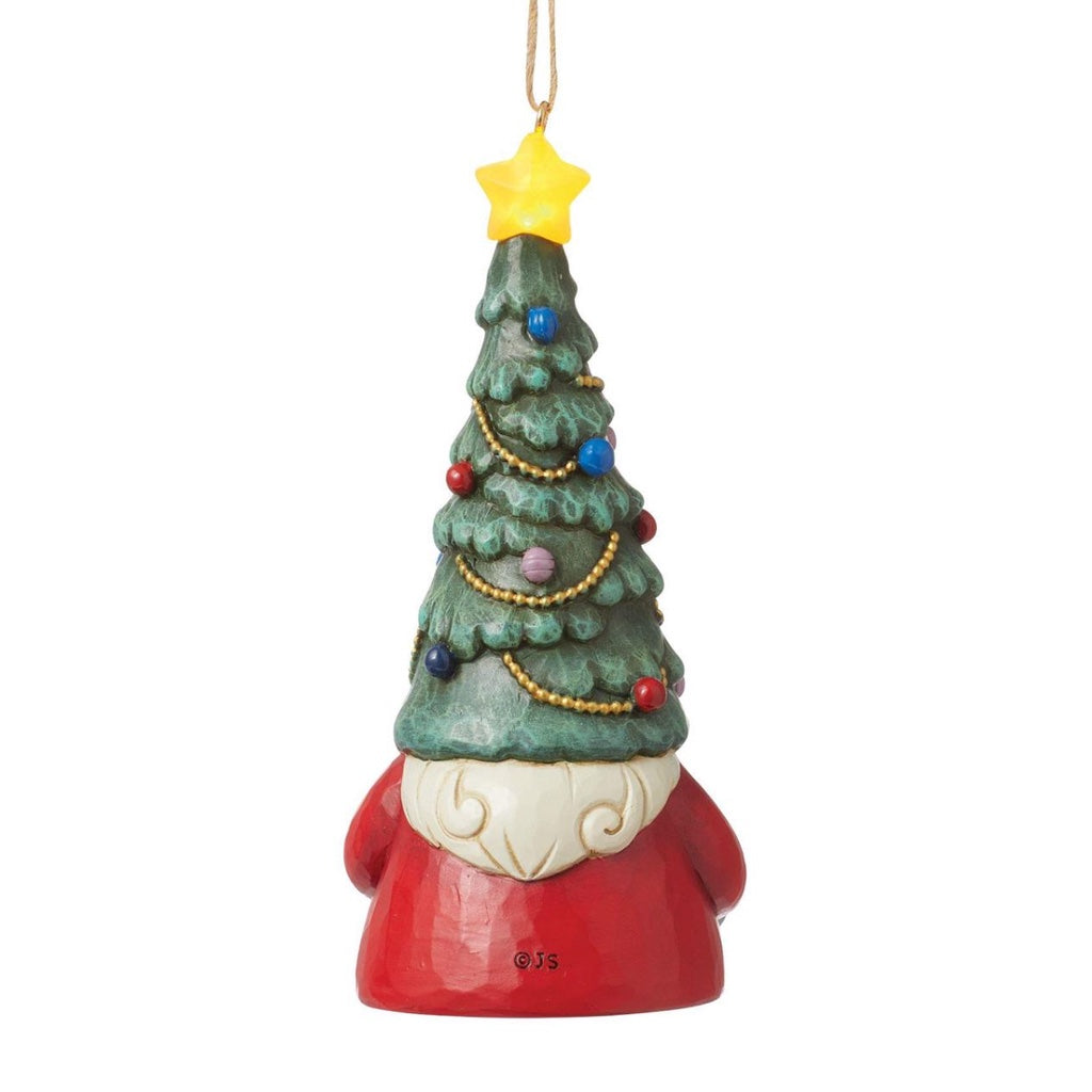 Jim Shore Gnome Tree Hat Ornament