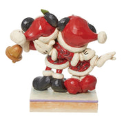 Jim Shore Disney Traditions Minnie & Mickey Santas Figurine
