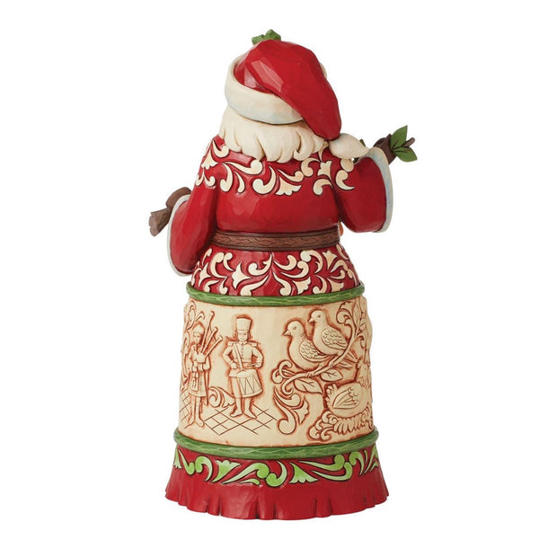 Jim Shore Worldwide Event Santa 12 Days of Christmas Figurine