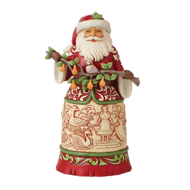 Jim Shore Worldwide Event Santa 12 Days of Christmas Figurine
