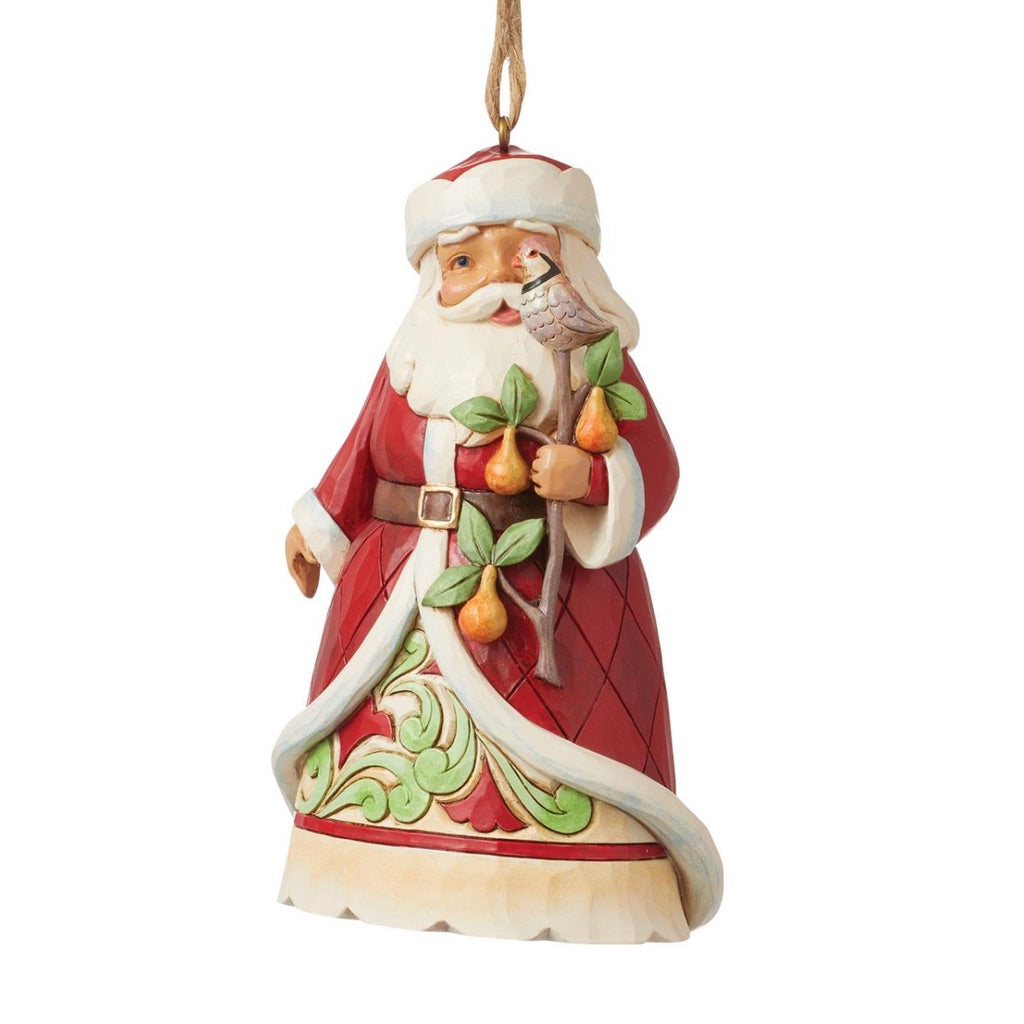 Jim Shore Worldwide Event Santa Ornament