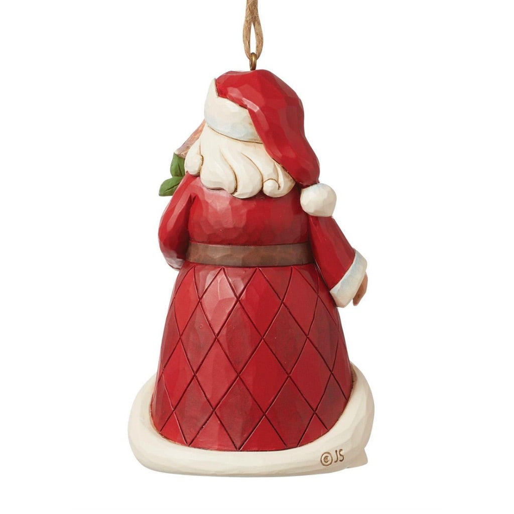 Jim Shore Worldwide Event Santa Ornament