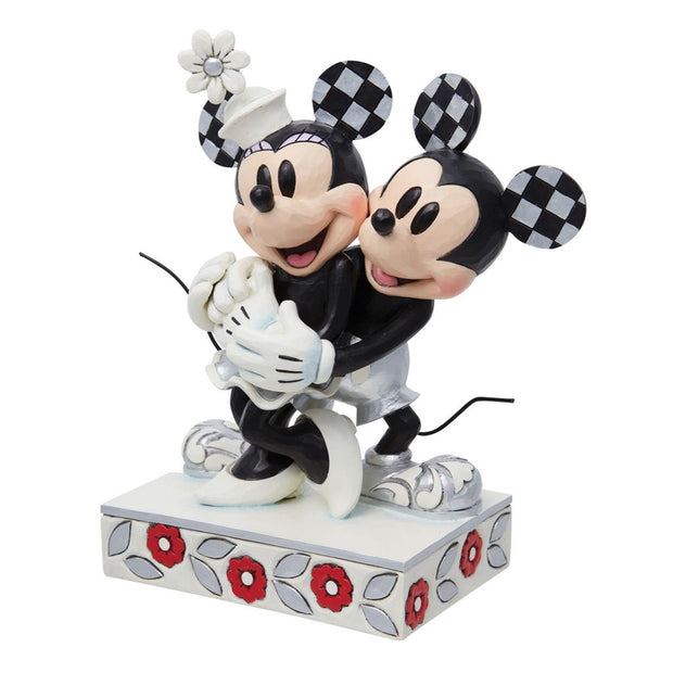 Jim Shore Disney Traditions Disney 100 Minnie & Mickey Figurine