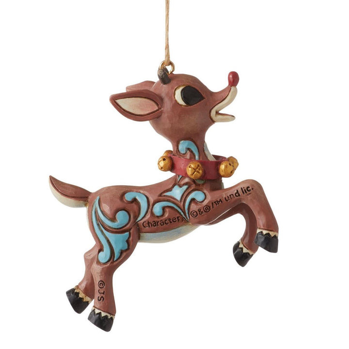 Jim Shore Rudolph In Flight Ornament