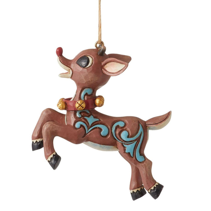 Jim Shore Rudolph In Flight Ornament