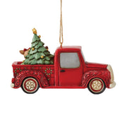 Jim Shore Rudolph in Red Truck Ornament