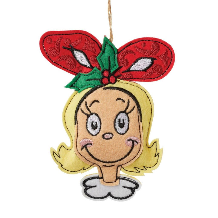 Jim Shore Felt Cindy Lou Who Ornament