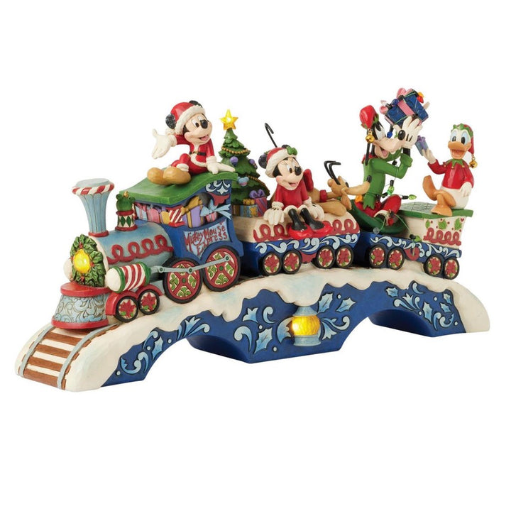 Jim Shore Disney Traditions Mickey & Friends Train Figurine