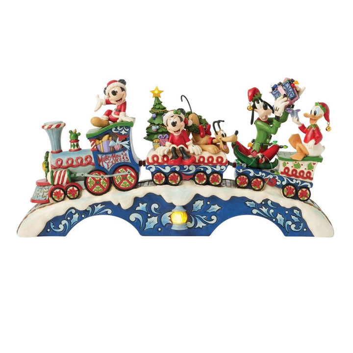 Jim Shore Disney Traditions Mickey & Friends Train Figurine