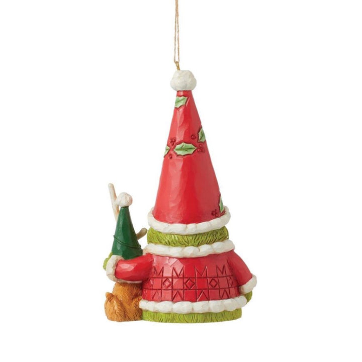 Jim Shore Grinch Gnome With Max Ornament
