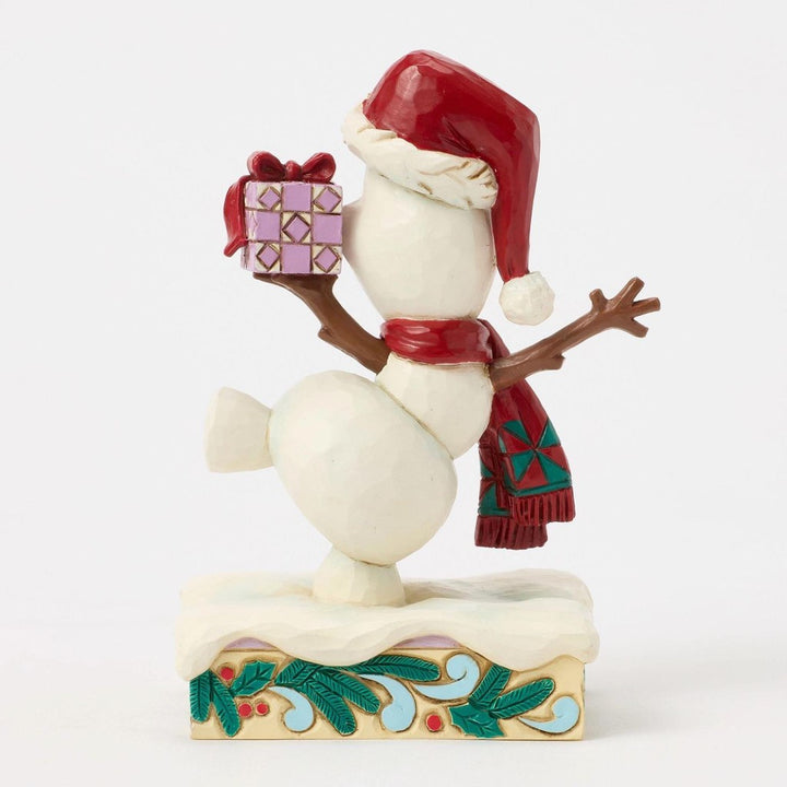 Jim Shore Disney Traditions Christmas Olaf Personality Pose Figurine