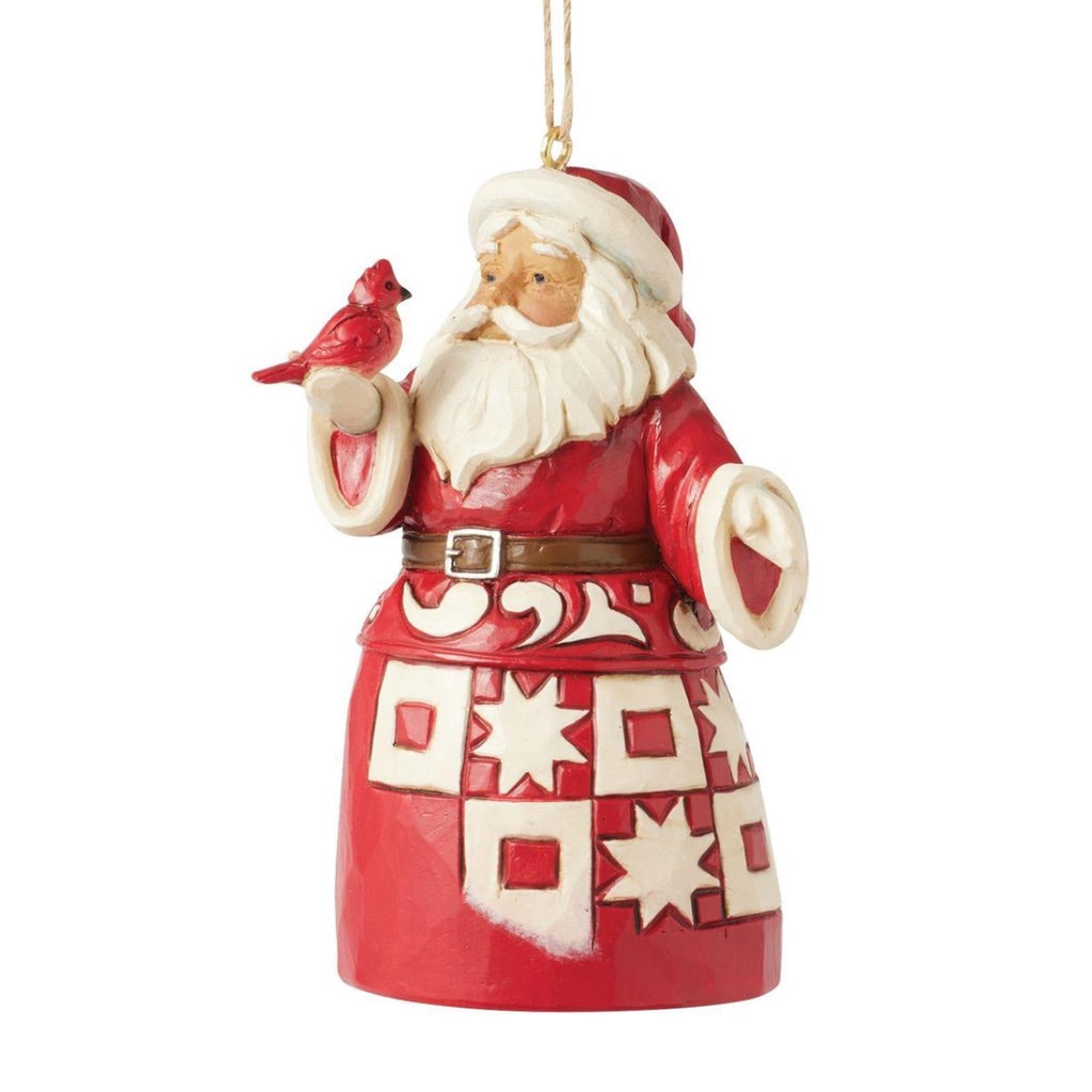 Jim Shore Nordic Noel Santa Ornament - Thumbnail 3