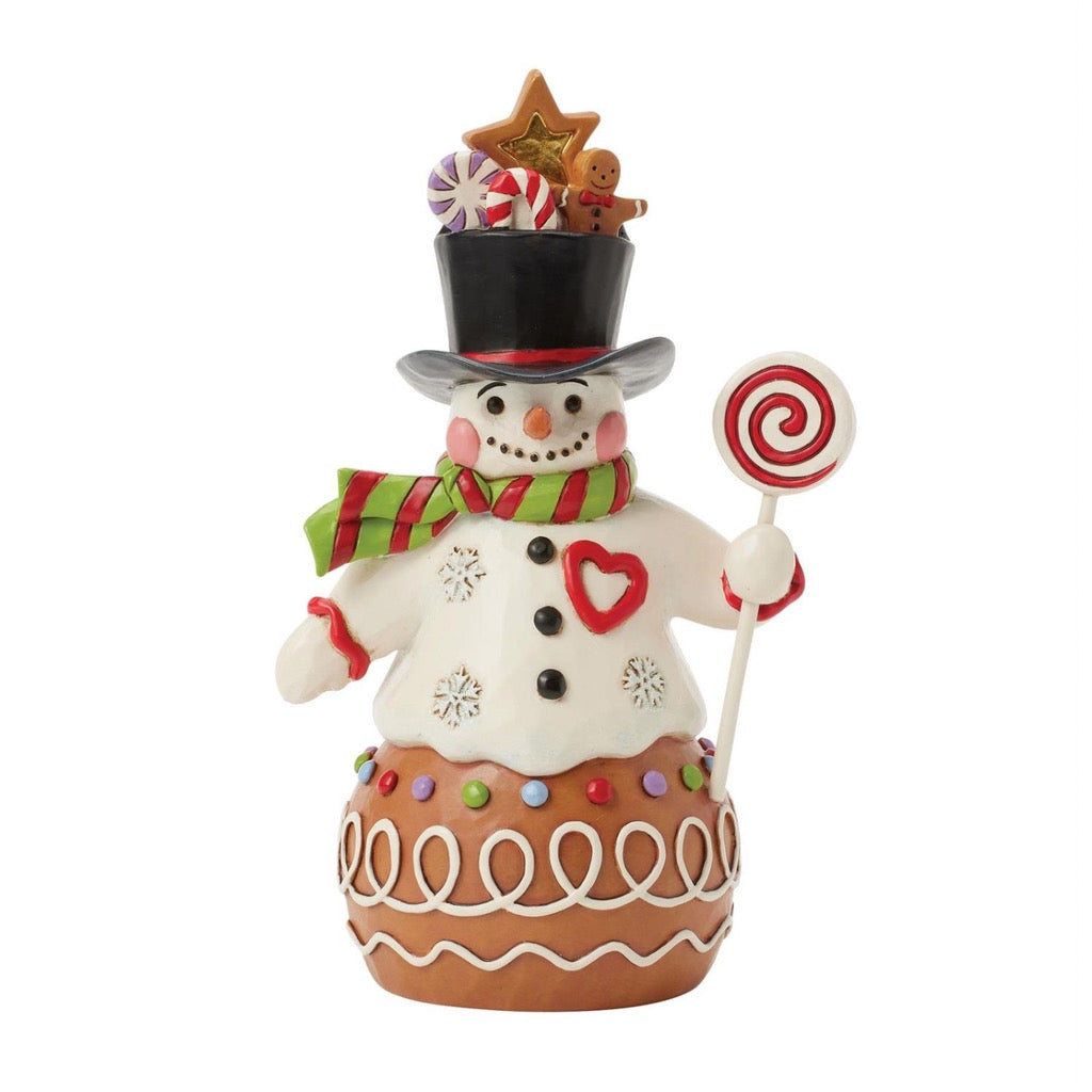Jim Shore Snowman Figurine - Thumbnail 3