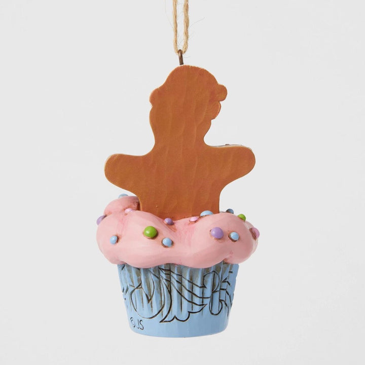Jim Shore Gingerbread Cupcake Ornament