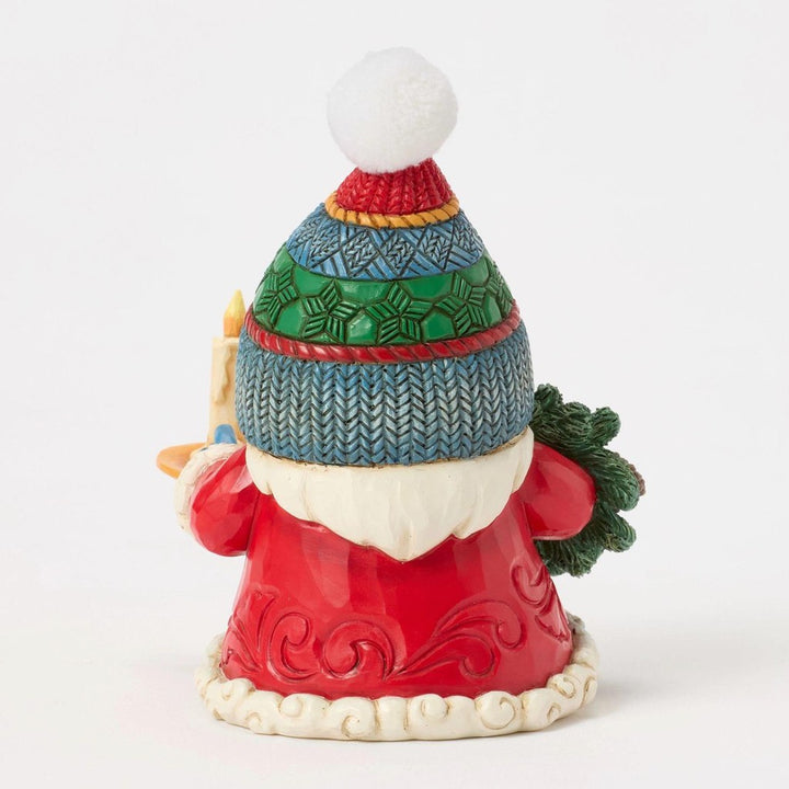Jim Shore Holiday Gnome Chamber Candle Figurine