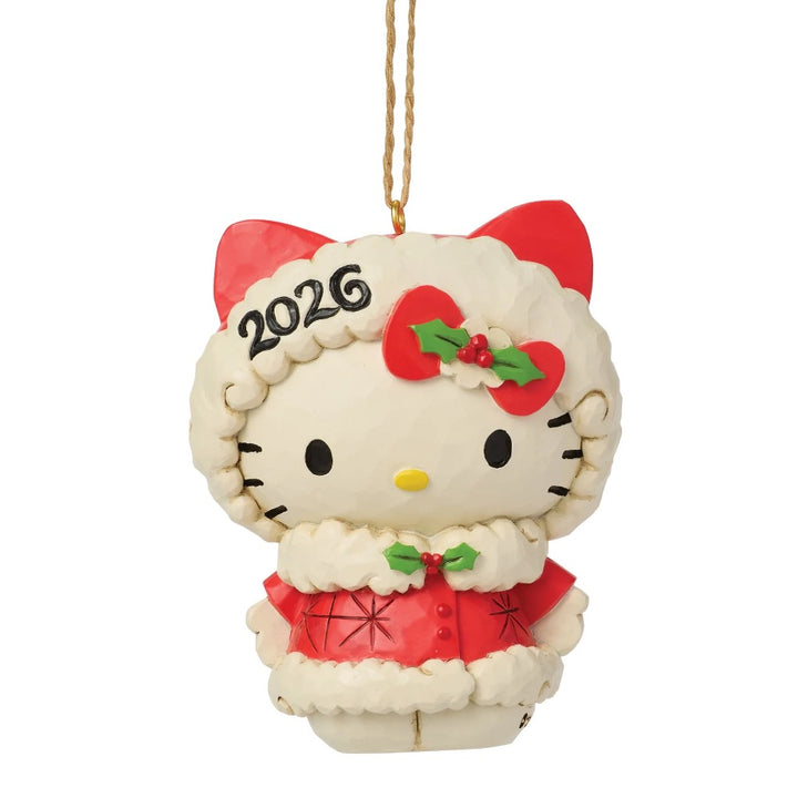 Jim Shore Hello Kitty 2026 Dated Ornament