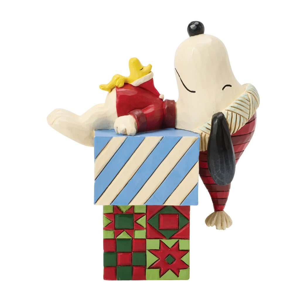 Jim Shore Peanuts Snoopy & Woodstock Gifts Figurine
